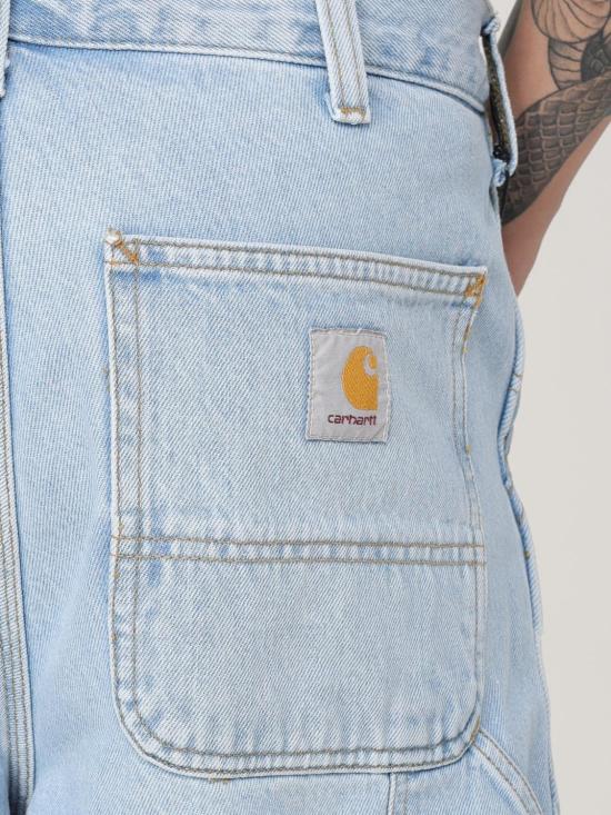 25FW 칼하트 WIP 데님 숏팬츠 I032026 01A3 Blue - CARHARTT WIP