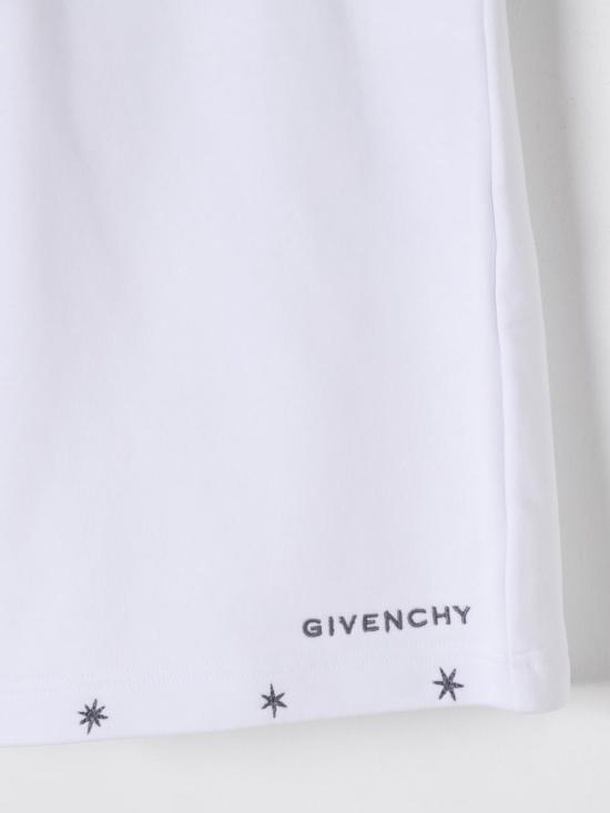 25FW [키즈] 지방시 쇼츠/버뮤다 H30710 10P White - GIVENCHY