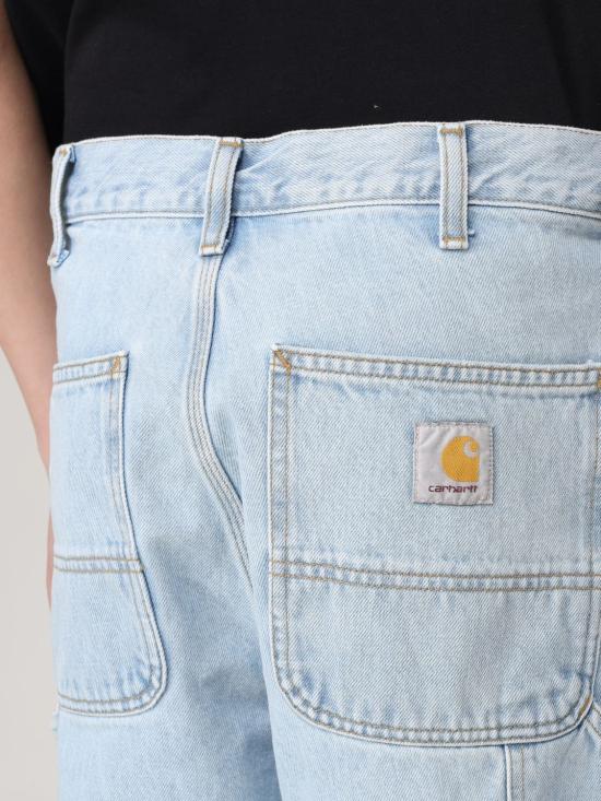 25SS 칼하트 WIP 스미스 데님 싱글 니 팬츠 I032024 01A3 Blue - CARHARTT WIP