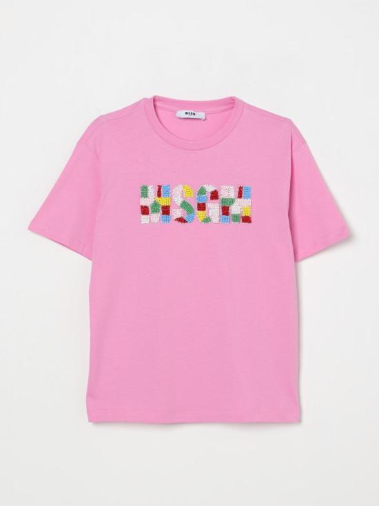 25FW [키즈] 엠에스지엠 티셔츠 S5MSJGTH251 MS003 Pink