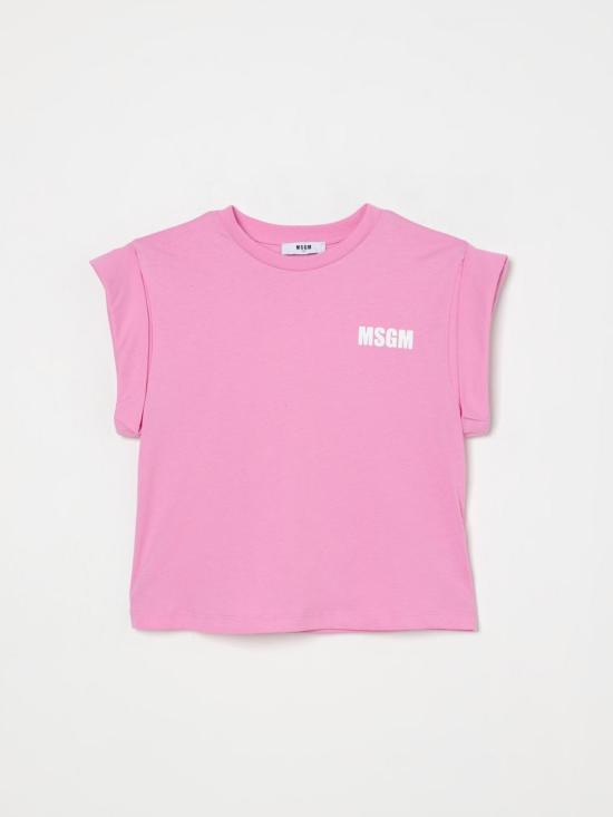 25FW [키즈] 엠에스지엠 티셔츠 S5MSJGTH083 MS003 Pink