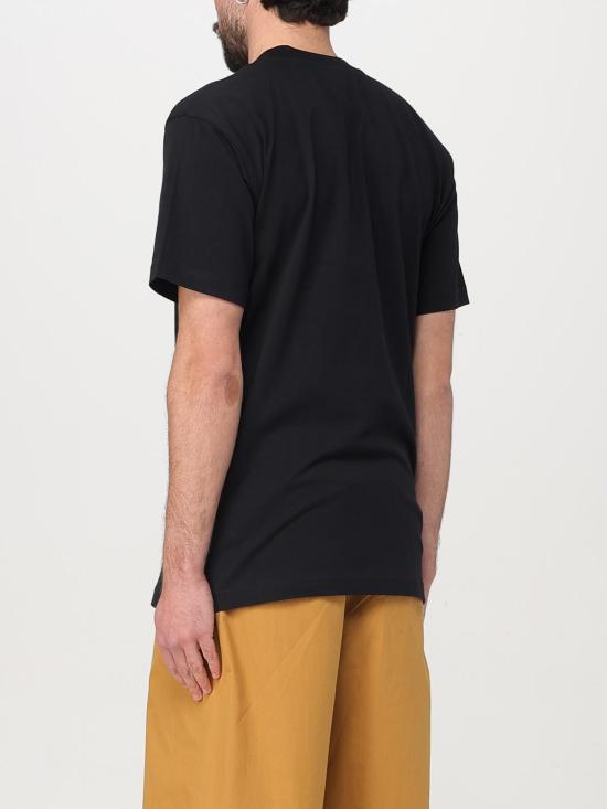 25FW 모스키노 반팔 티셔츠 07100241 1555 Black - MOSCHINO