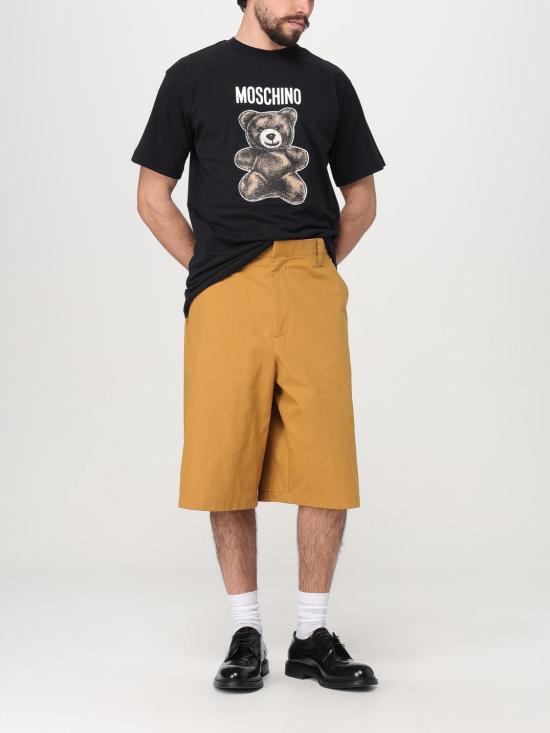 25FW 모스키노 반팔 티셔츠 07100241 1555 Black - MOSCHINO