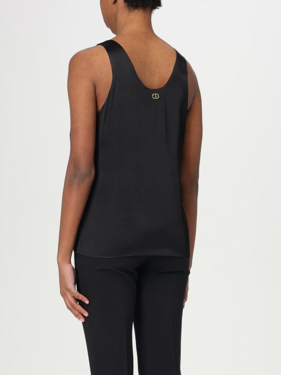 25FW 트윈셋 민소매 티셔츠 251TP2651 00006 Black - TWINSET