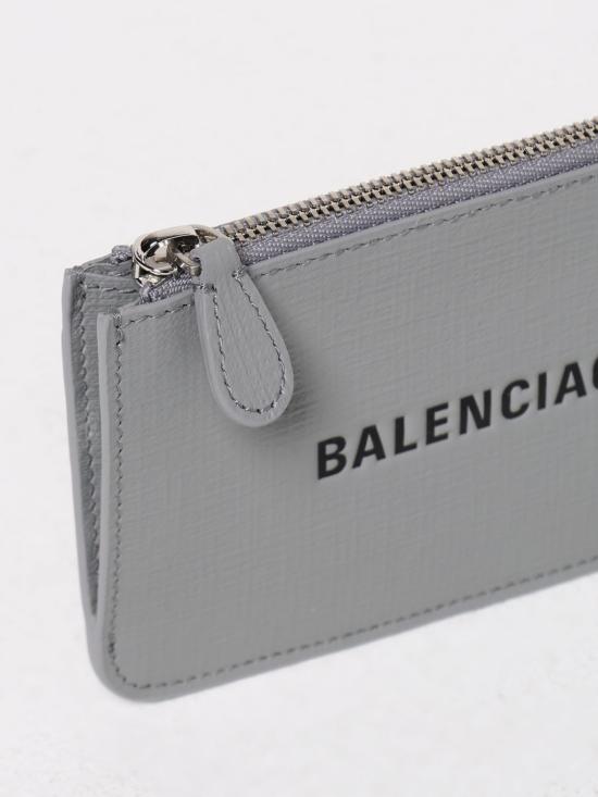 25SS 발렌시아가 지갑 637130 2ABAA 1160 Grey - BALENCIAGA