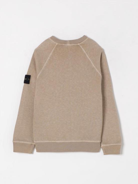 25FW [키즈] 스톤 아일랜드 풀오버 6100001S0060 V019A Beige - STONE ISLAND