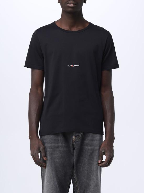 25FW 생로랑 리브 고쉬 티셔츠 464572YB2DQ 1000 Black