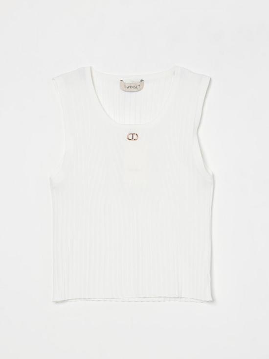 25FW [키즈] 트윈셋 티셔츠 251GJ3404 00808 White