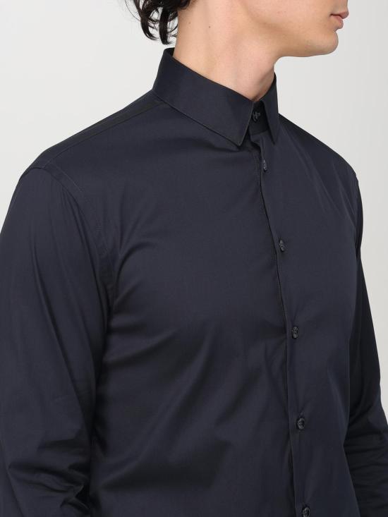 25FW 조르지오 아르마니 긴팔 셔츠 GM000056TE11184U B109 Blue - GIORGIO ARMANI