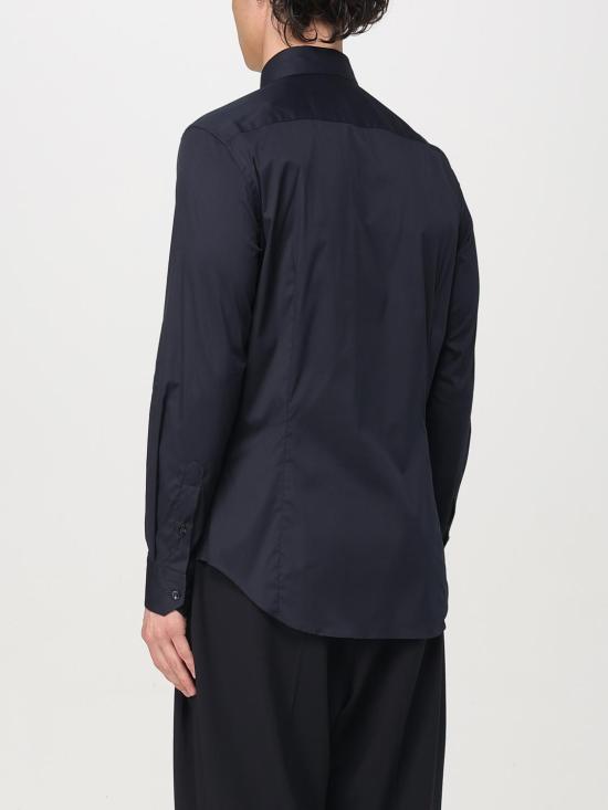25FW 조르지오 아르마니 긴팔 셔츠 GM000056TE11184U B109 Blue - GIORGIO ARMANI