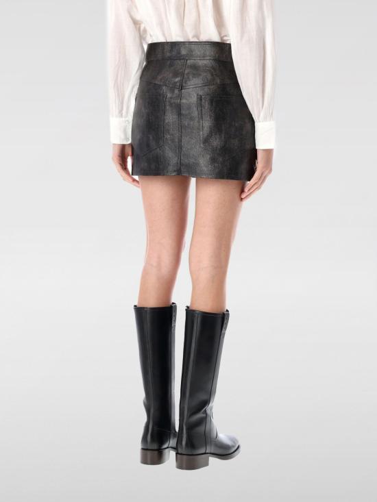 25SS 이자벨마랑에뚜왈 숏 스커트 JU0292FAC1B01E 02FK Black - ISABEL MARANT ETOILE