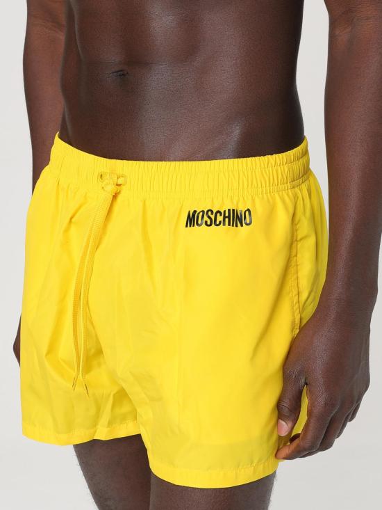 25FW 모스키노 스윔팬츠 42070275 1027 Yellow - MOSCHINO