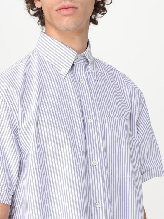 25FW 발렌티노 가라바니 반팔 셔츠 6V3AAIA0AKT QT7 Blue - VALENTINO GARAVANI