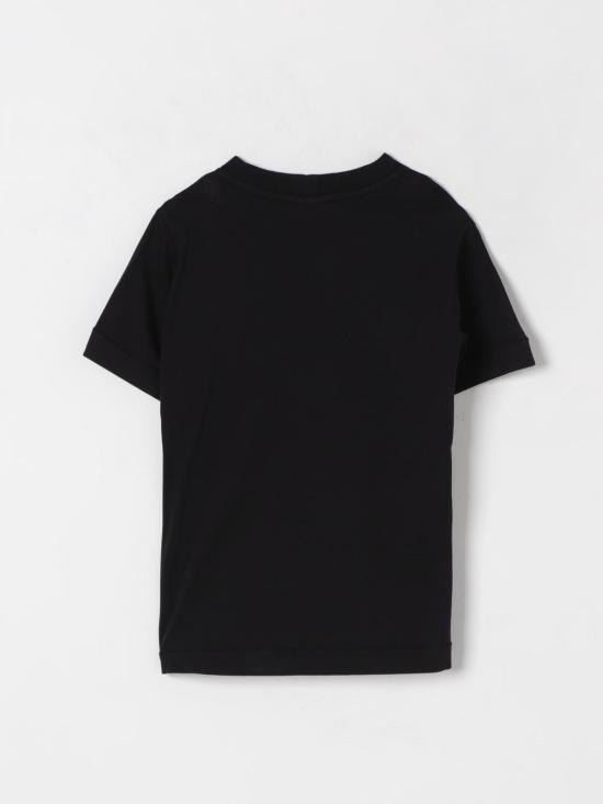 25FW [키즈] 스톤 아일랜드 티셔츠 2100002S0047 V0029 Black - STONE ISLAND