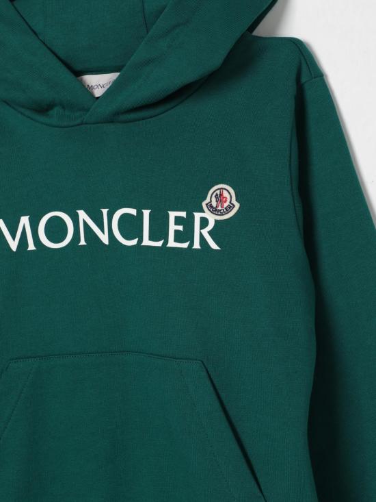 25FW [키즈] 몽클레어 풀오버 8G0001189AKM 84H Green - MONCLER