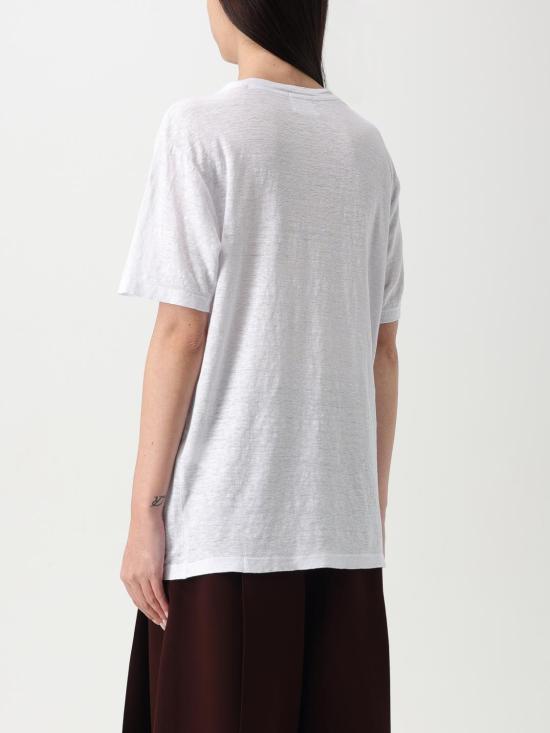 25FW 이자벨마랑에뚜왈 반팔 티셔츠 24PTS0001FBA1N09E 20WH White - ISABEL MARANT ETOILE