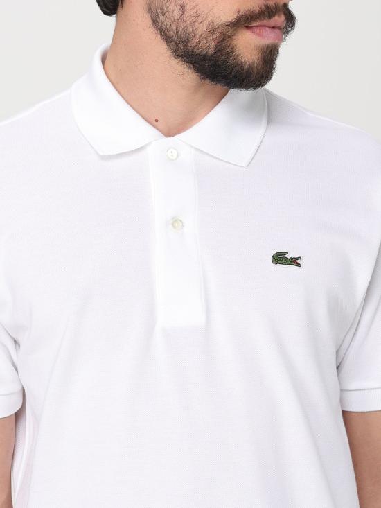 25FW 라코스테 폴로 티셔츠 1212 001 White - LACOSTE
