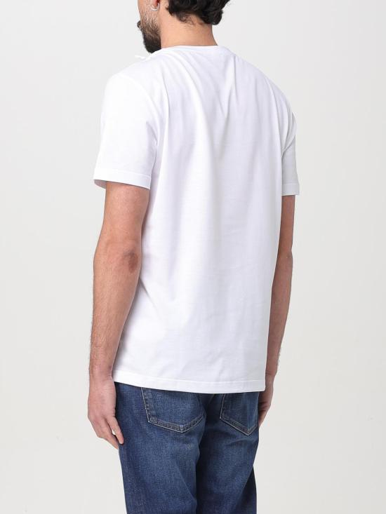 25FW 돈답 반팔 티셔츠 US198JF0271UZL4 000 White - DONDUP