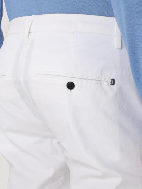 25FW 돈답 스트레이트 팬츠 UP235GSE046UIZ1 000 White - DONDUP