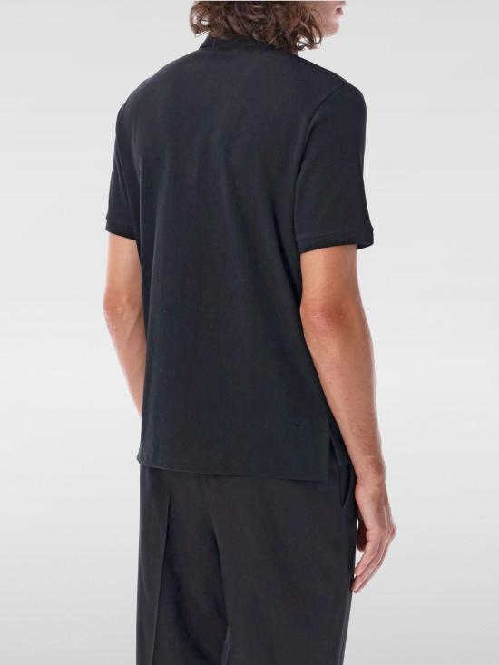 25SS 생로랑 카산드라 피케 폴로 셔츠 798944Y37HC 1000 Black - SAINT LAURENT