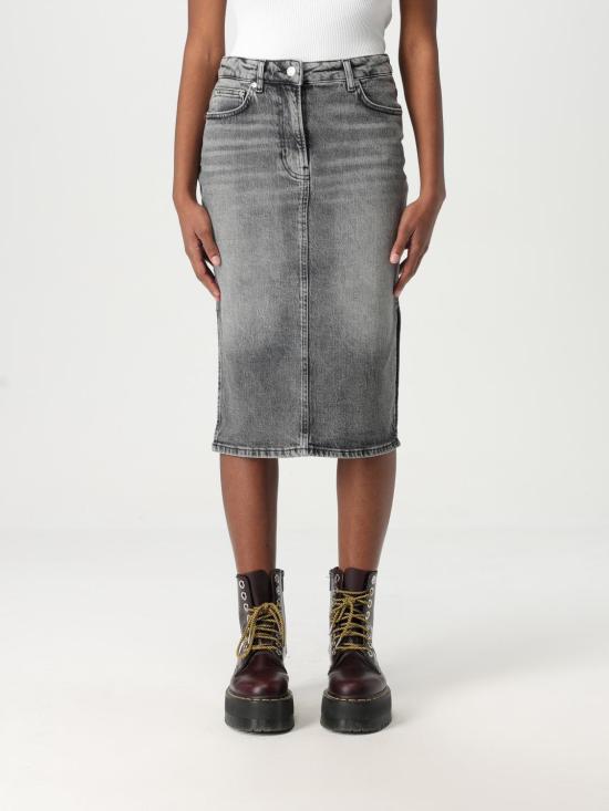 25FW 모스키노 스커트 01153219 1508 Grey