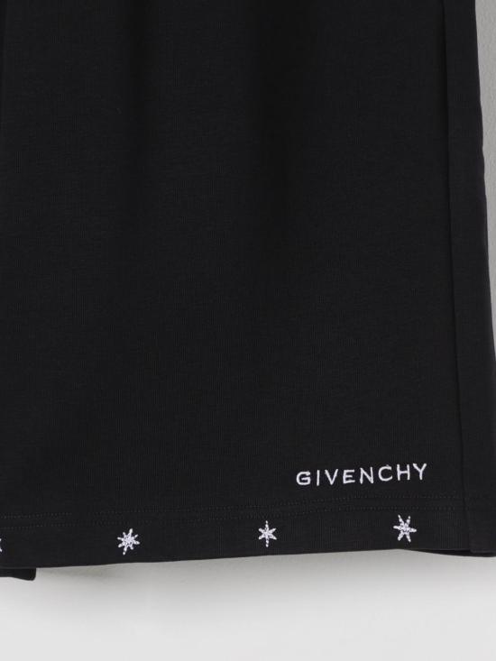 25FW [키즈] 지방시 쇼츠/버뮤다 H30710 09B Black - GIVENCHY