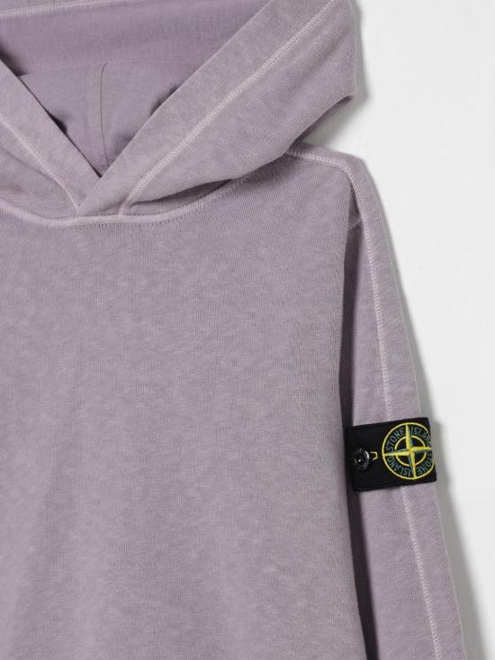 25FW [키즈] 스톤 아일랜드 풀오버 6100003S0060 V0188 Violet - STONE ISLAND