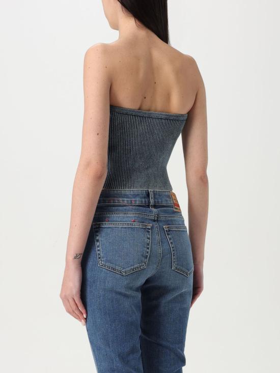 25FW 디젤 민소매 티셔츠 A148130ANAH 8AT Blue - DIESEL