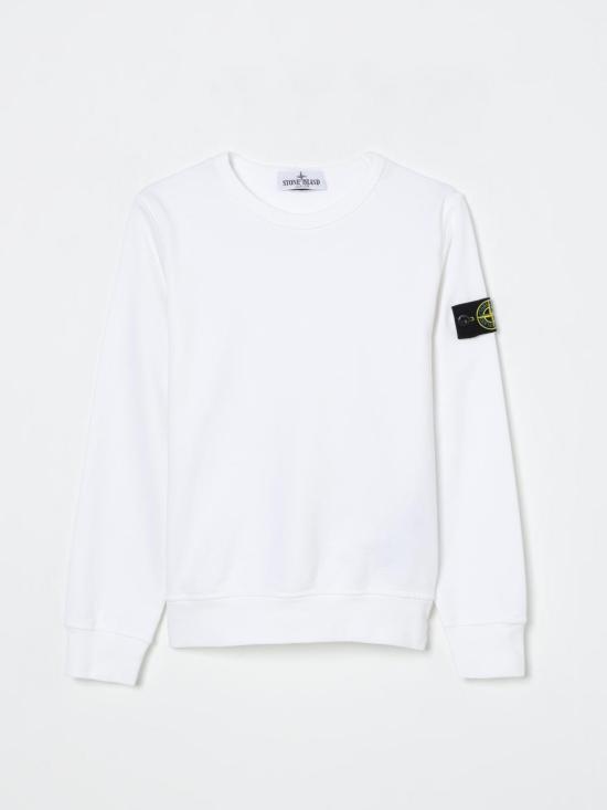 25FW [키즈] 스톤 아일랜드 풀오버 6100011S0040 V0001 White