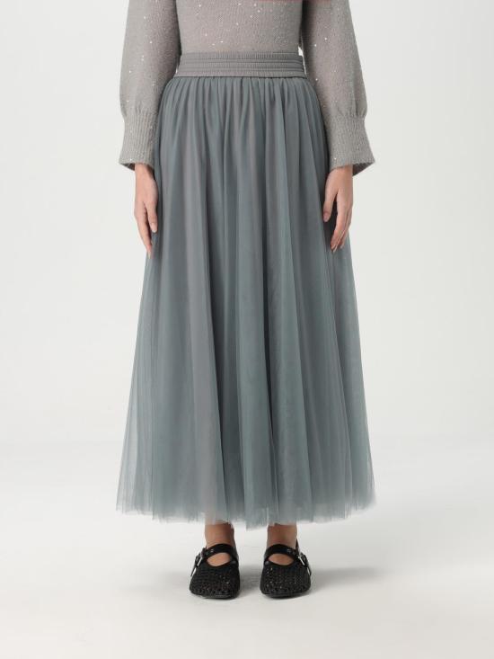 25SS 파비아나 필리피 스커트 GND265F367L186 8132 Grey