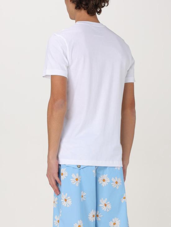 25FW 모스키노 반팔 티셔츠 07180241 1001 White - MOSCHINO