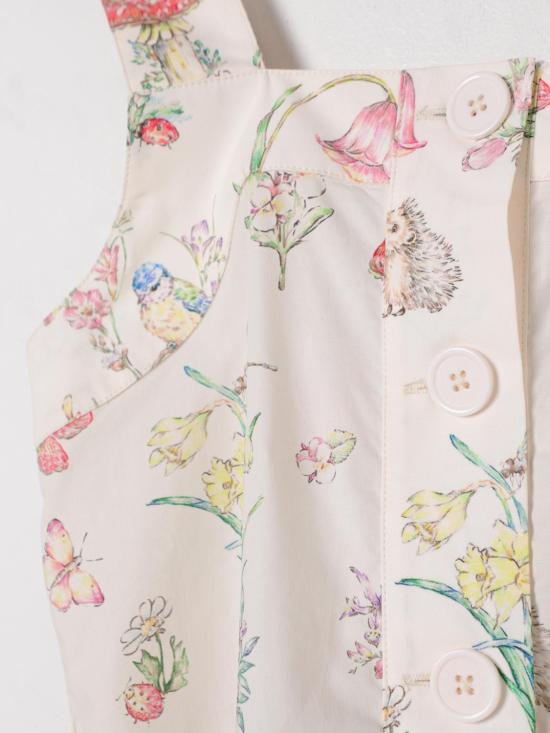 25FW [키즈] 스텔라 맥카트니 탑 TW5A72Z2547 101MC Ivory - STELLA MCCARTNEY