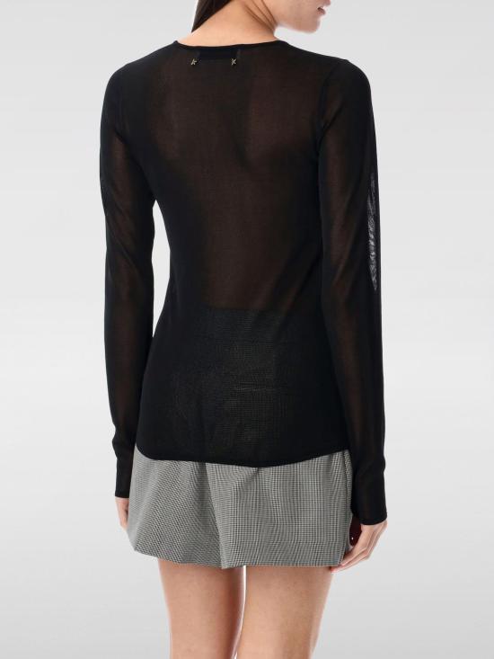 25SS 골든구스 탑 GWP02238P00197190100 Black - GOLDEN GOOSE