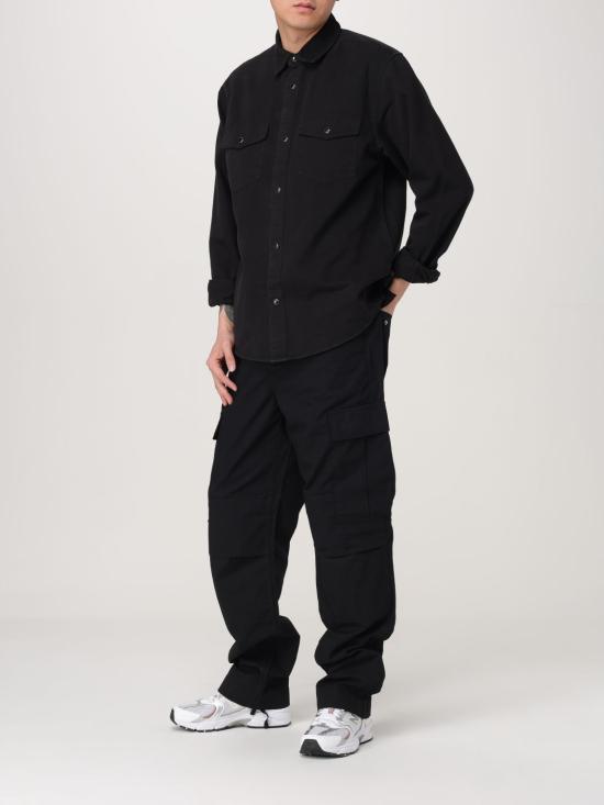25SS 칼하트 WIP 스트레이트 팬츠 I032467 8902 Black - CARHARTT WIP