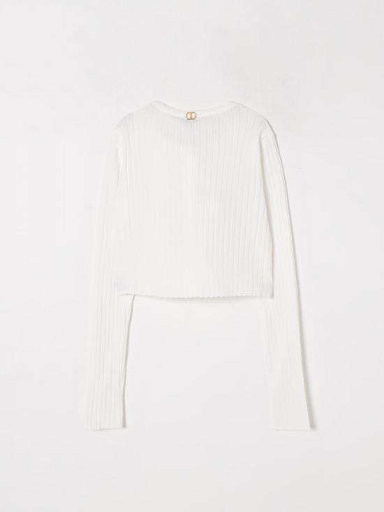 25FW [키즈] 트윈셋 풀오버 251GJ3405 00808 Ice - TWINSET