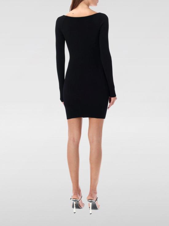 25FW 디젤 M-VERA 엠 베라 오프숄더 숏 원피스  A141880DLAX 9XX Black - DIESEL