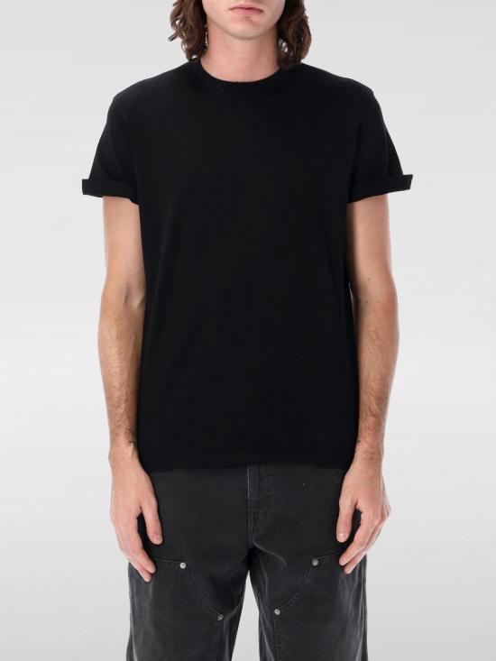 25FW 골든구스 반팔 티셔츠 GMP01220P00063790292 Black