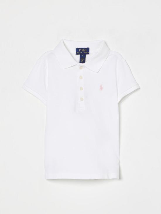 25FW [키즈] 폴로 랄프로렌 폴로 셔츠 312573242 005 White