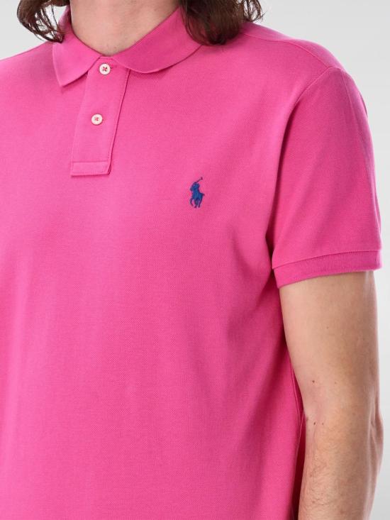 25FW 폴로 랄프로렌 폴로 티셔츠 710536856 447 Pink - POLO RALPH LAUREN