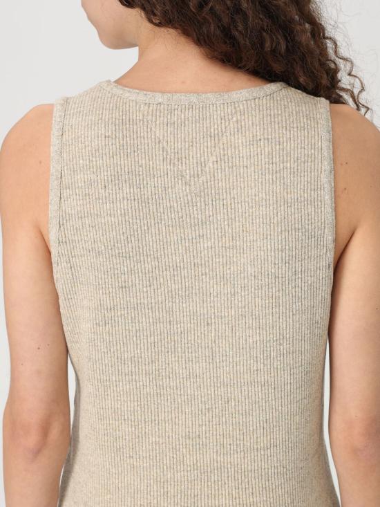  보테가베네타 민소매 티셔츠 789616V4N40 2613 Beige - BOTTEGA VENETA