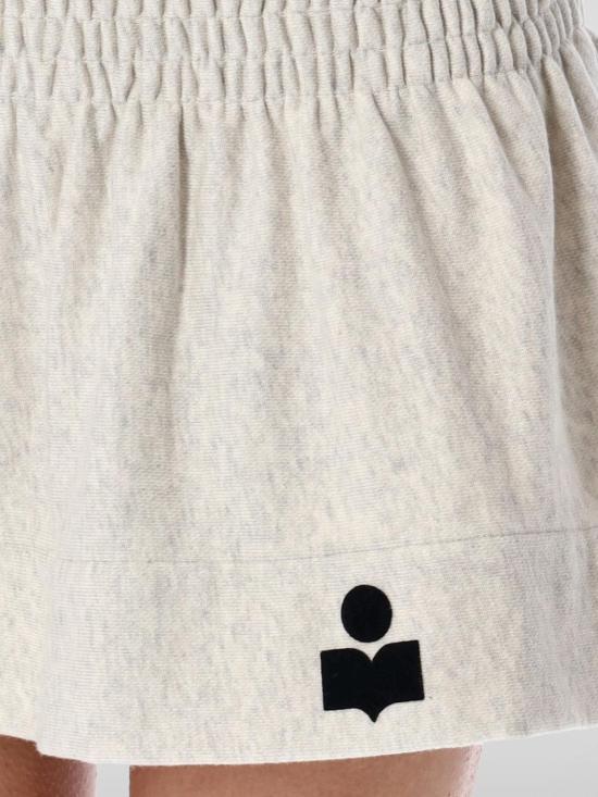 25FW 이자벨마랑에뚜왈 숏 스커트 JU0146FCA1M07E 23EC Beige - ISABEL MARANT ETOILE