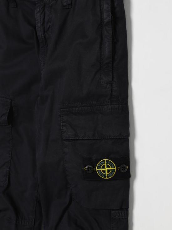 25FW [키즈] 스톤 아일랜드 팬츠 3100006S0009 V0120 Blue - STONE ISLAND