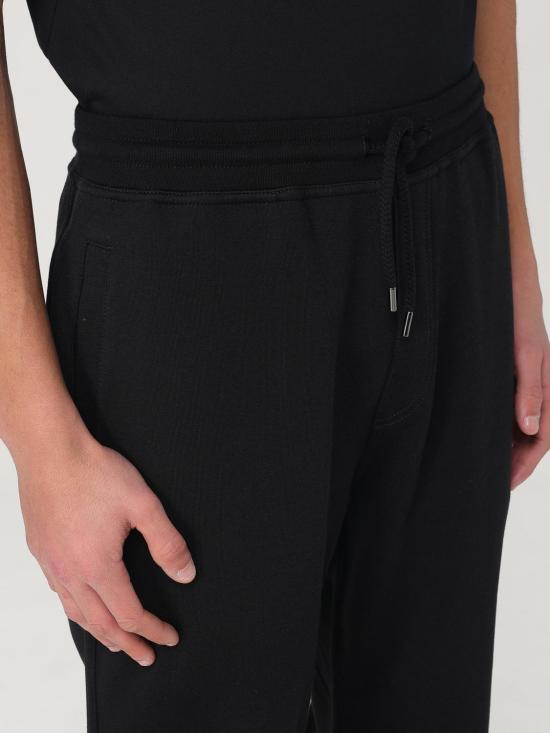 25FW 브루넬로 쿠치넬리 스트레이트 팬츠 MM8313243G C101 Black - BRUNELLO CUCINELLI