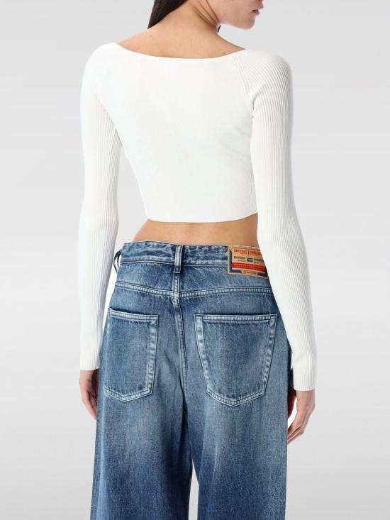 25FW 디젤 탑 A141890DLAX 100 White - DIESEL