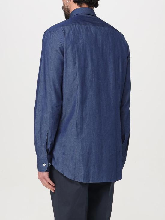 25SS 에트로 긴팔 셔츠 MRIB000299SA531 X0883 Blue - ETRO