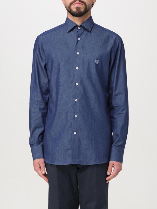 25SS 에트로 긴팔 셔츠 MRIB000299SA531 X0883 Blue
