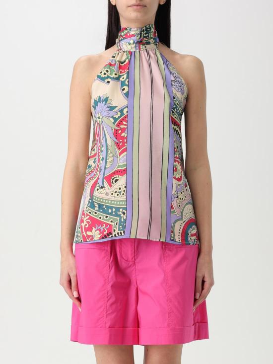 25FW 리우조 민소매 티셔츠 WA5394T5973 M9547 Multicolor