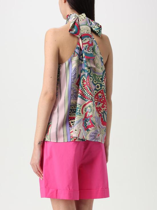 25FW 리우조 민소매 티셔츠 WA5394T5973 M9547 Multicolor - LIU JO