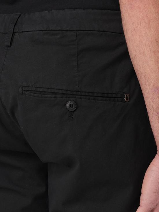 25FW 돈답 스트레이트 팬츠 UP235GSE046UIZ1 999 Black - DONDUP