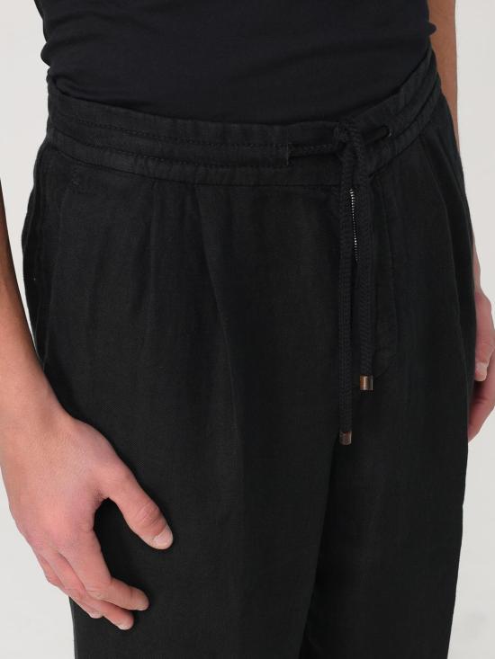 25SS 브루넬로 쿠치넬리 팬츠 M243DE1710 C101 Black - BRUNELLO CUCINELLI